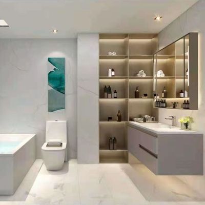 Customized 304 Stainless Steel Niche Gold Recessed Shower Niche