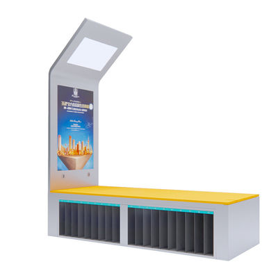 Customizable Smart Solar Panel Bench Outdoor Waterproof Bench With Streetlight